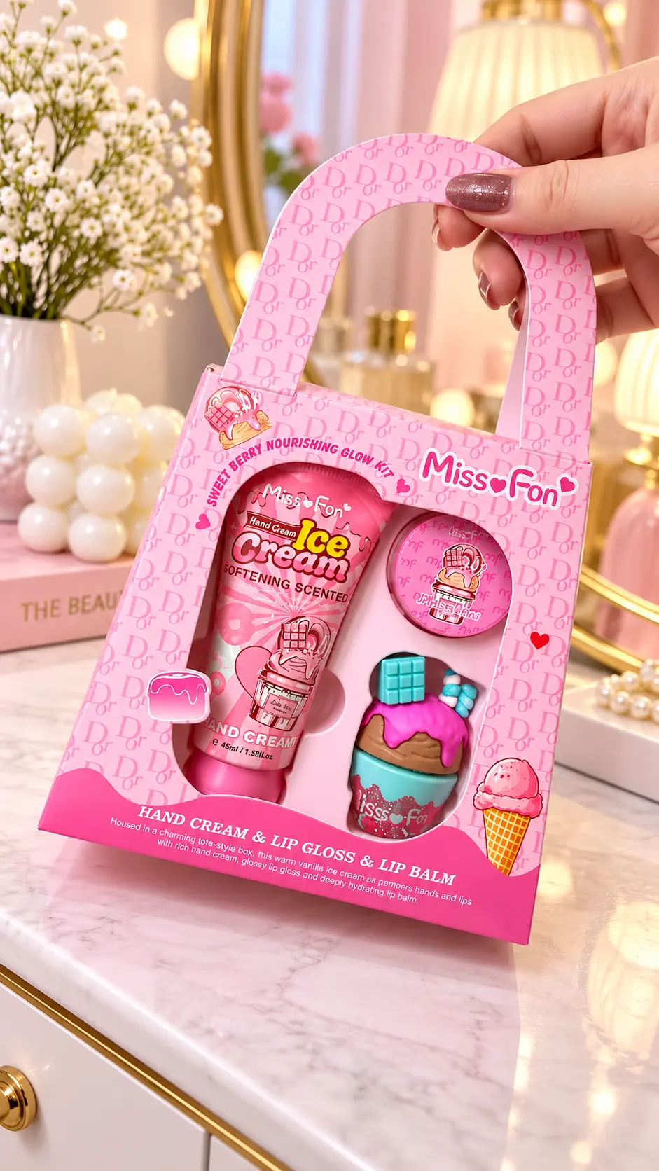 Set bolsito crema gloss y humectante